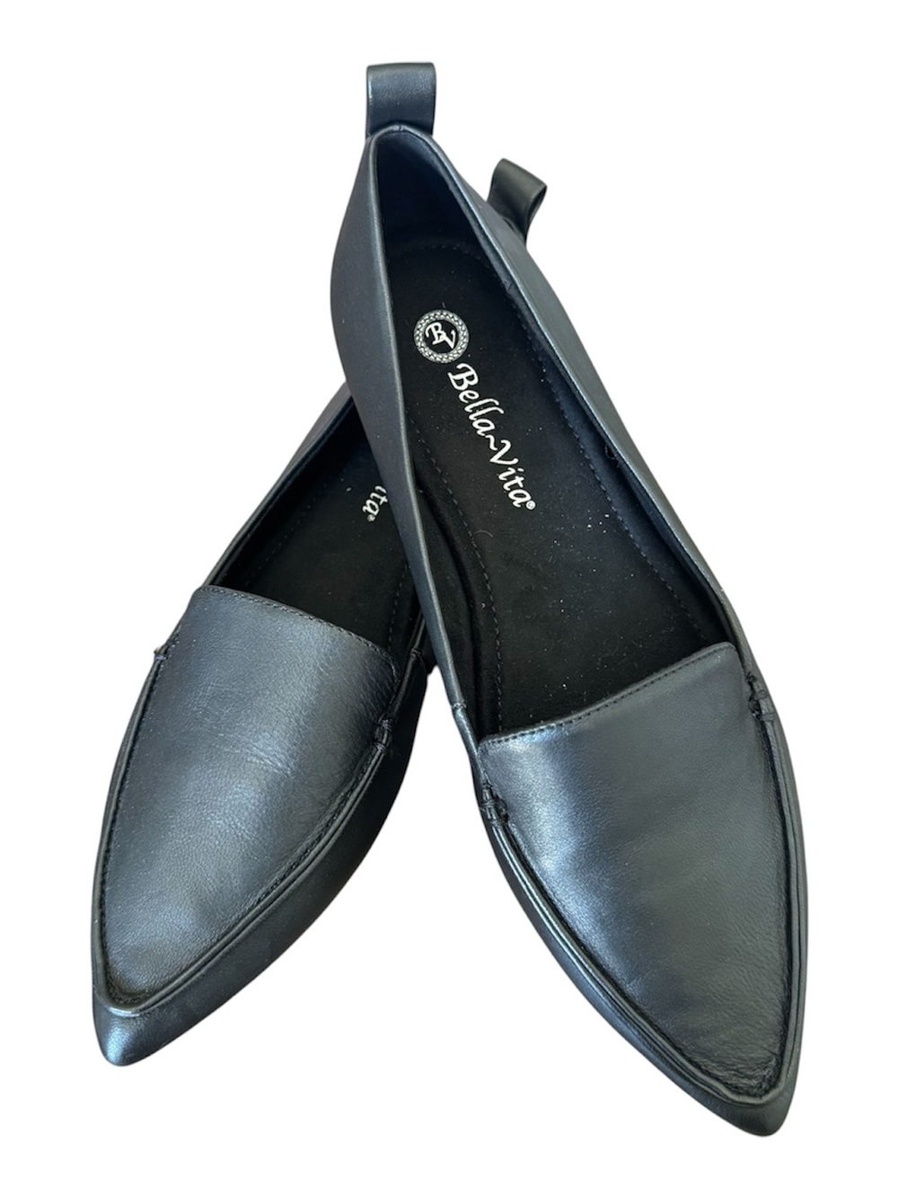 Bella Vita Alessi Leather Pointed Toe Loafer New Size 8.5